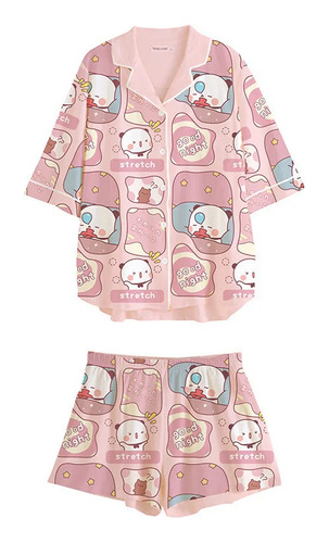 Set De Pijama Bubu Y Dudu Panda Summer Sweet Girl De Anime