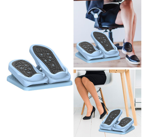 Mini Sentado Stepper Squat Wedge Fitness Portable Slant Azul
