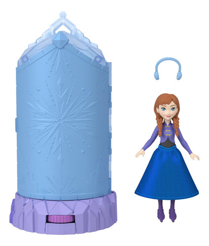 Disney Frozen Set De Juego Castillo De Hielo Spin Surprise Multicolor