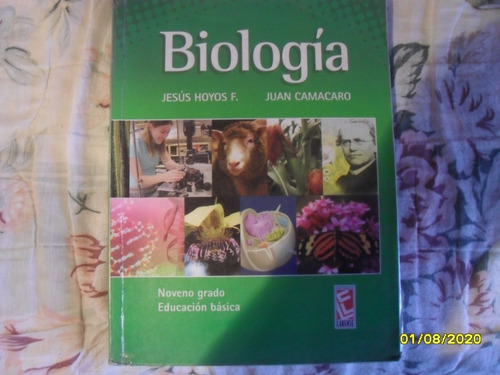 Texto Biologia Noveno Grado, Educacion Basica