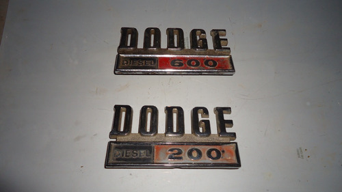 Insignias De Dodge Usadas