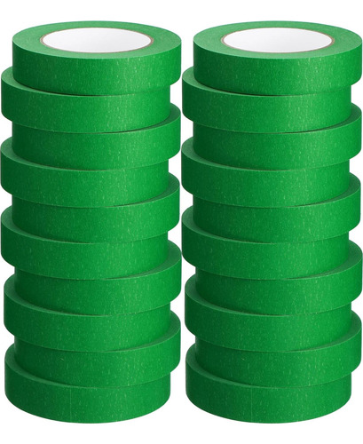 20 Rollos De Cinta Adhesiva Para Pintores A Granel De 1 PuLG