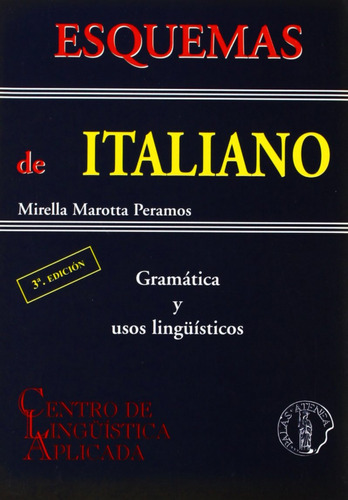 Libro Esquemas De Italiano: Gramatica Y Usos Linguisticos