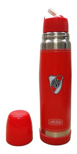 Termo Lumilagro Inox River 1 + Mate Rojo + Bomb 350 - Fdn