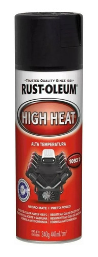 Aerosol Ultra Alta Temperatura 1093g Rust Oleum Don Luis Mdp