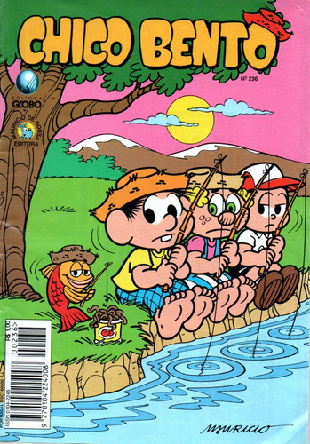 Chico Bento N° 236 - 36 Páginas - Em Português - Editora Globo - Formato 13 X 19 - Capa Mole - 1996 - Bonellihq Cx177 E23
