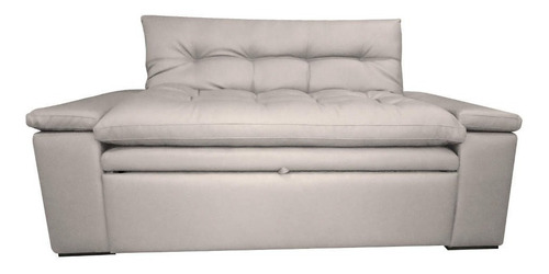 Sofacama Rochester Ecocuero Blanco