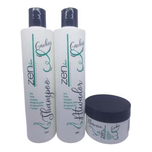 Zen Hair Kit Manutenção Dos Cachos - 3 Passos