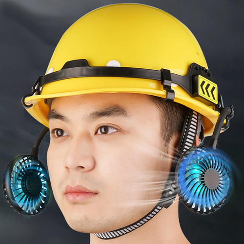 Ventilador De Enfriamiento Portátil Para Cascos Y Cascos De