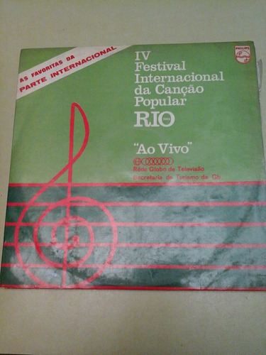 Vinilo 3000 - Iv Festival Internacional Da Cancao Popular