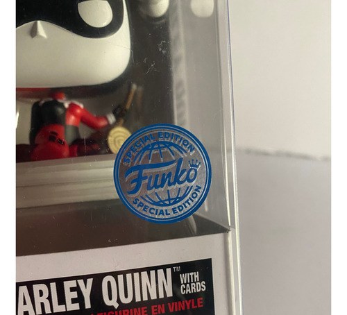 Funko Pop Harley Quinn With Cards (Usado)