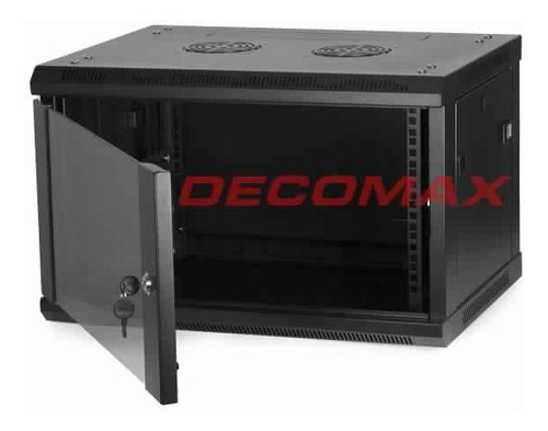Imagen 2 de 3 de Rack Mural 6u Llave Servidor Redes Switch Dvr Cctv Nvr