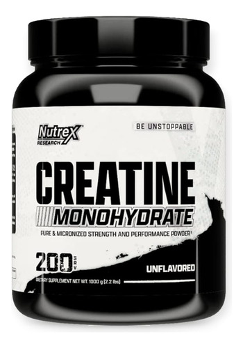 Creatina Drive Monohidratado 1 Kilo 200 Sv - Nutrex