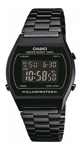 Imagen 1 de 6 de Reloj Casio Vintage Negro B640wb-1bv