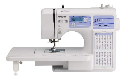 Máquina De Coser Y Acolchar Brother Hc1850, Con Display Lcd