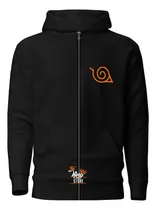 Comprar Poleron Con Cierre Naruto, Zorro De 9 Colas The King Store10