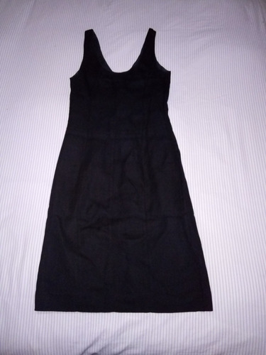 Vestido Negro De Tirantes Mng Talla S