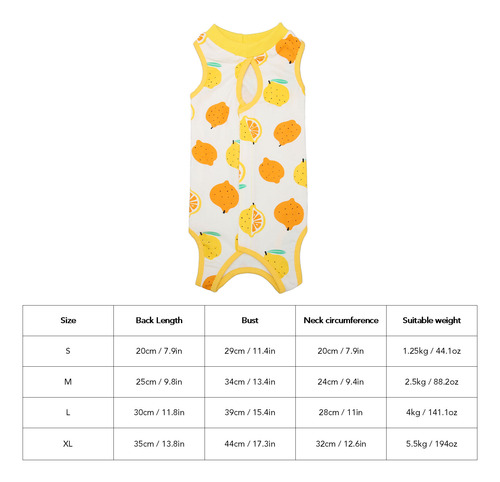 Traje Postquirúrgico De Algodón Para Gatos Confortables