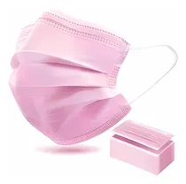 Comprar 500 Cubrebocas Tricapa Infantil Termosellado Color Rosa