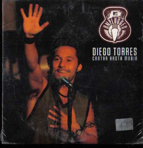 Diego Torres Single Difusion Cantar Hasta Morir Unplugged Cd