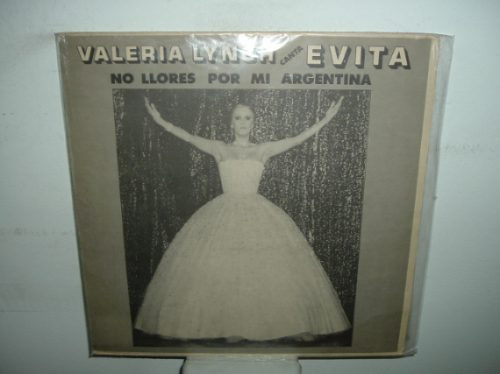 Valeria Lynch Canta Evita No Llores Por Mi Argentina Vinilo