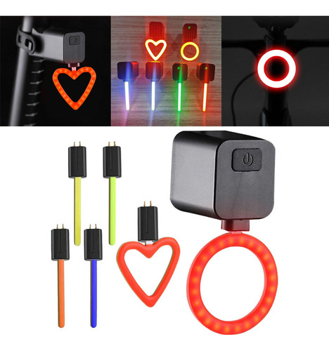 Luz Trasera Para Bicicleta, Bicicleta De Carretera, Luz