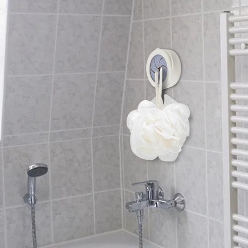 6 Push Towel Hooks Toallero Autoadhesivo Para Puerta De Gris