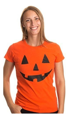 Jack O 'lantern Pumpkin Camiseta De Mujer / Easy Halloween C