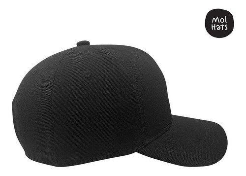 Imagen 3 de 6 de Gorra Tipo Beisbol Cerrada Atrás Onda Flexfit Sin Elástico