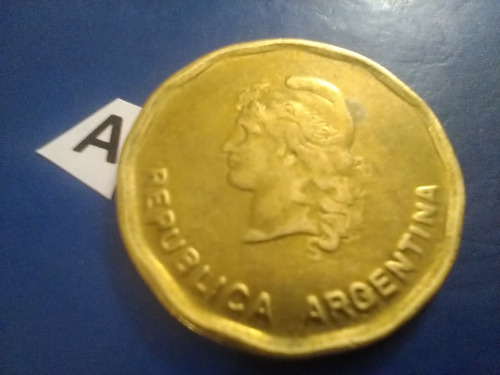 Monedas Argentinas 50 Centavos Austral 1987 (Usado)