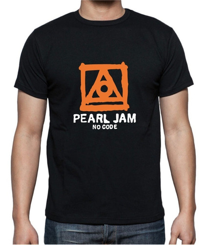 Polera Pearl Jam. No Code.