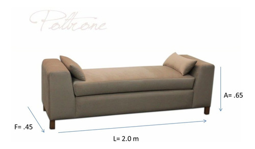 Diván Scotto King Size Poltrone - Estilo Y Comodidad
