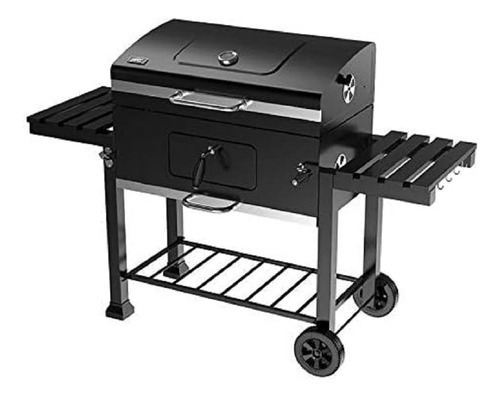 Asador De Carbón Expert Grill32 Tipo Ataud Bandejaslaterales