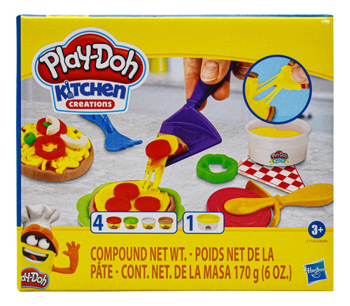 Play Doh Kitchen Creations La Pizzeria Creativa 170g Hasbro