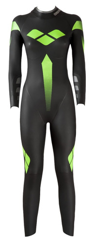 Imagen 3 de 8 de Traje Neoprene Triatlón Natación Arena Triwetsuit Fina Mujer