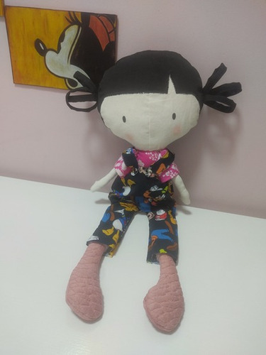 Boneca De Pano Grande Tilda Ragdoll Com Roupinhas Pra Trocar