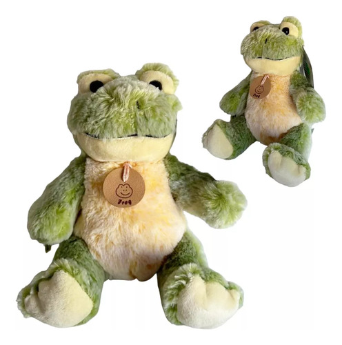Peluche Sapo Rana Selva 30cm Funny Land Calidad Cresko Suave
