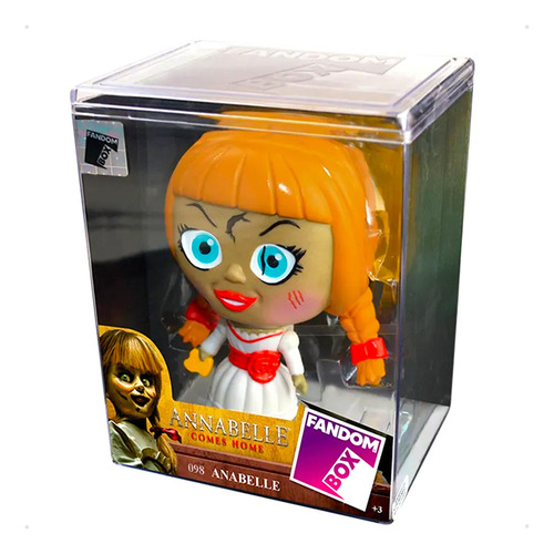 Coleção 3 Bonecos Terror Chucky Annabelle Freira Fandom Box