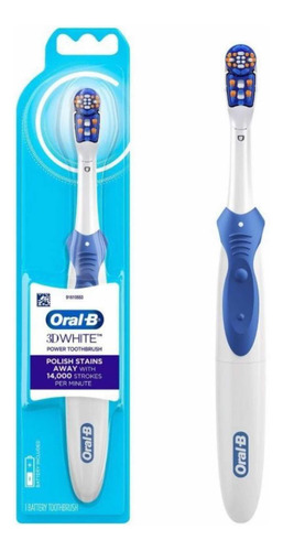 Oral B Cepillo De Dientes 3d White Color Azul