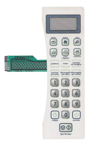 Teclado Membrana Microondas Consul Cms18