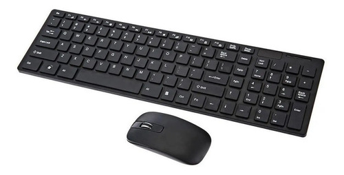 Kit Mouse Teclado Inalámbrico 2.4g Protector Ultra Slim