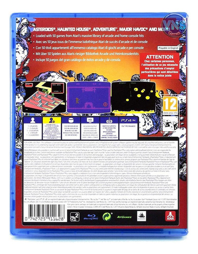 Atari Flashback Classics Vol 2 Ps4 Mídia Física