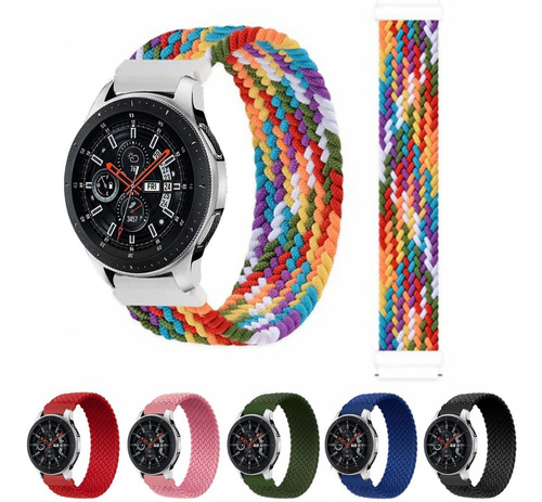 Correa D Nylon Trenzado Premium+ Mica Para Galaxy Watch 46mm