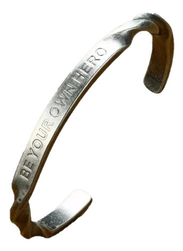 Pulsera Se Tu Propio Heroe Hombre Moda Masculina