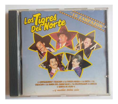 Cd 16 Zarpazos Con Los Tigres Del Norte