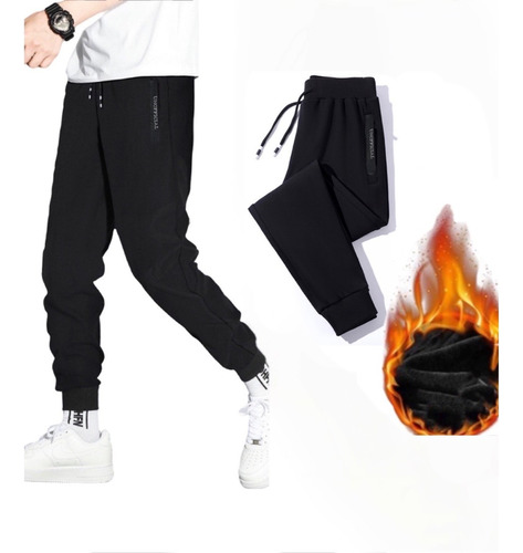 Pack 3!!! Pantalon Buzo Hombre. Jogger Cargo.  Con Polar Hd