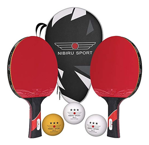 Paletas De Ping Pong Nibiru Sport (juego De 2) - Kit De Raqu