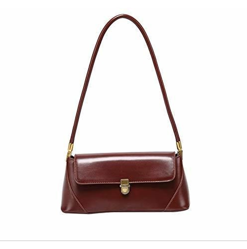 Mujeres Hombro Negro Bolsas Vintage Handbag Retro Wj36w