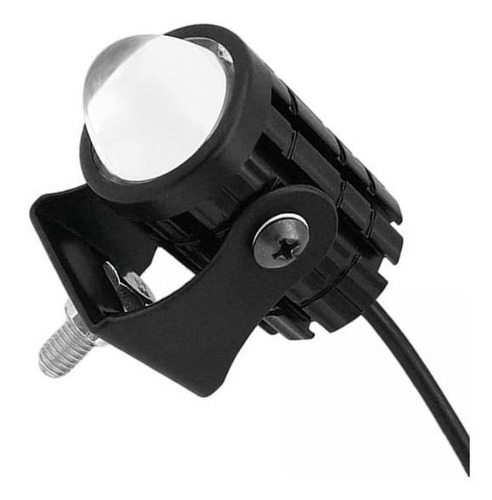 2 Motocicleta Led Faros Delanteros Lente De Proyector Ip67