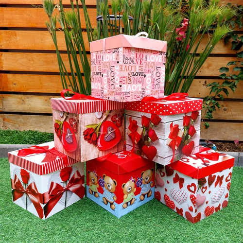 Pack 12 Cajas Dia De Madre Desayunos Sorpresas Regalos 45x45